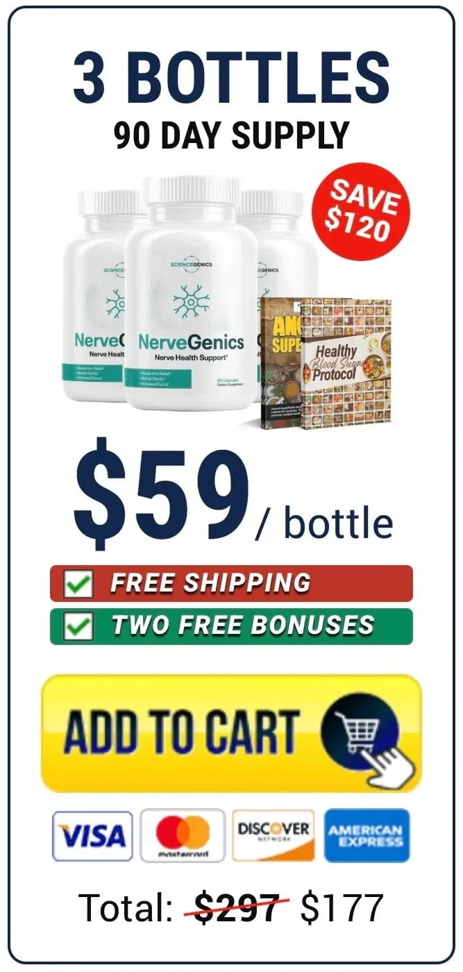 NerveGenics 3 bottle price